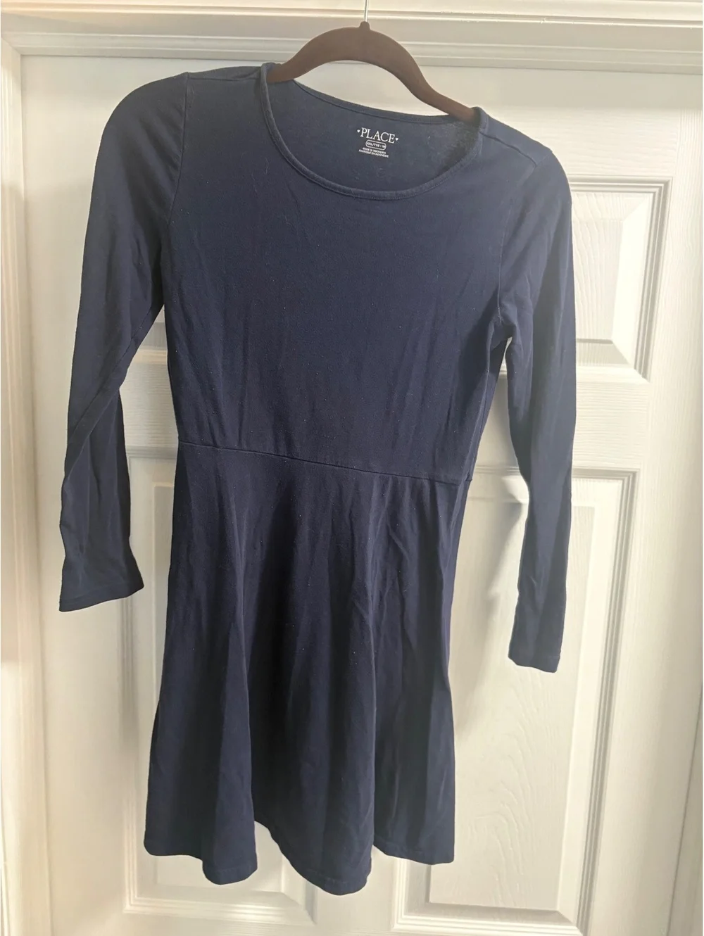 4-Pc Bundle Children's Place Navy Long Sleeve Polo Dresses